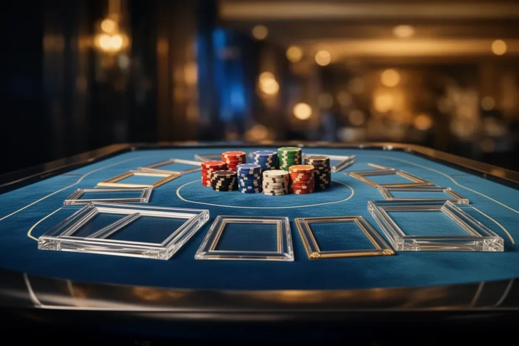Ảnh minh hoạ mặt bàn baccarat cho mục luật chơi casino SHBET