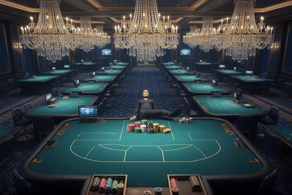 Ảnh minh hoạ sảnh casino cho mục tổng quan casino SHBET