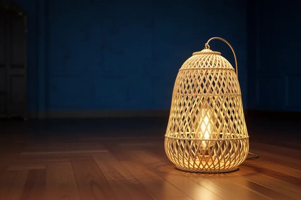 Ảnh minh hoạ lồng tre đan cho mục hỏi đáp đá gà SHBET